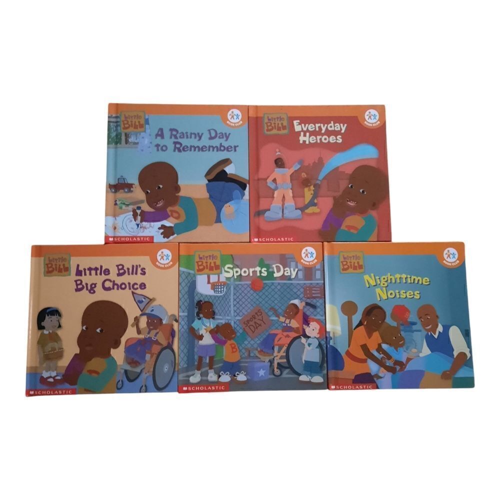 Nick Jr. Little Bill Kids Books Set - Multicolor